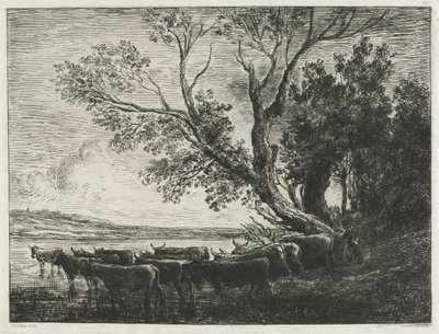 O Ford, 1865. de Charles Francois Daubigny