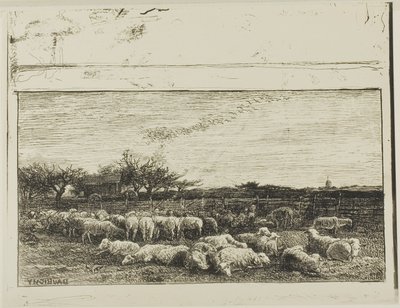 O Grande Aprisco de Charles Francois Daubigny