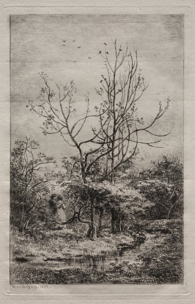 O pomar, 1868. de Charles Francois Daubigny