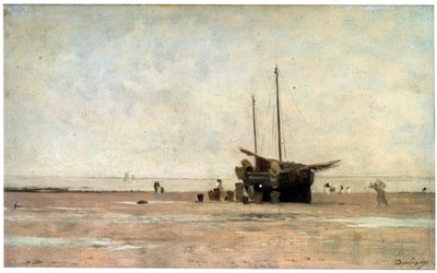O litoral, final da década de 1860 e início da década de 1870. de Charles Francois Daubigny