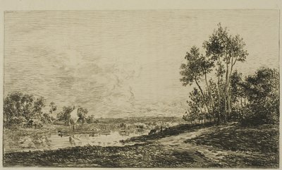 O Sena em Port Maurin de Charles Francois Daubigny