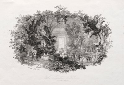 O jardim de inverno de Charles Francois Daubigny