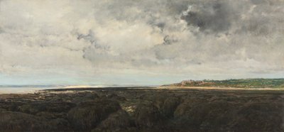 Villerville Visto de Le Ratier, 1855. de Charles Francois Daubigny