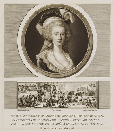 Maria Antonieta Josephe Jean de Lorraine de Charles Francois Gabriel Levachez