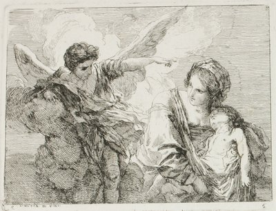 Hagar de Charles Francois Hutin