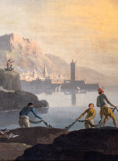Marinha, pormenor de Charles François Grenier de Lacroix