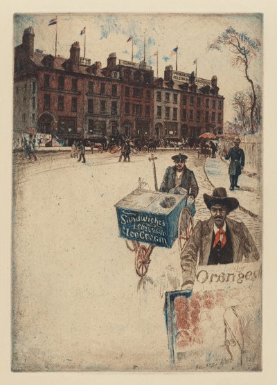 Bowling Green, 1910. de Charles Frederick William Mielatz