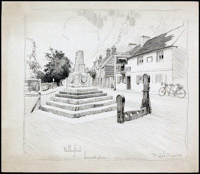 Bottesford Market Cross, Leicestershire, 1892-1933 de Charles George Harper
