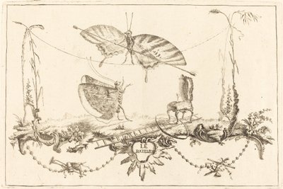 O morcego de Charles Germain de Saint Aubin