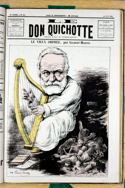Capa de "O Dom Quixote", número 418, Satirical in Colors de Charles Gilbert Martin