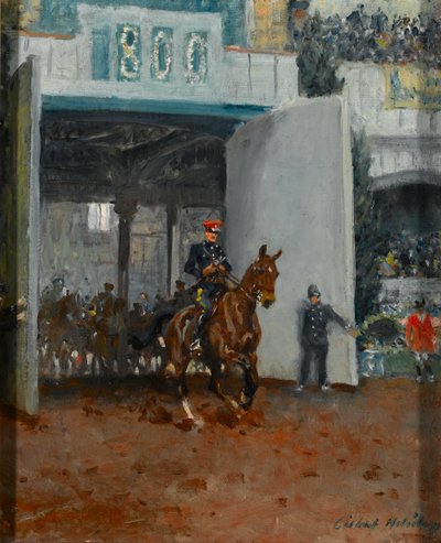 O início do Torneio Real em Olympia de Charles Gilbert Holiday