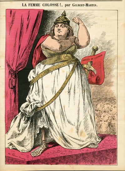 Capa do "Le Don Quixote", número 679, Satirique en Colours de Charles Gilbert Martin