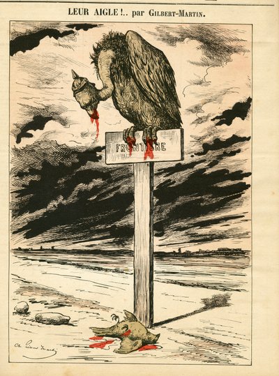 Capa do "Le Don Quixote", número 693, Satirique en Couleurs de Charles Gilbert Martin