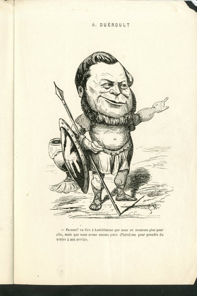 Ilustração de Charles Gilbert-Martin (1839-1905) em "Grimaces Contemporâneos". de Charles Gilbert Martin