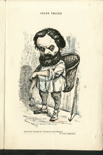 Ilustração de Charles Gilbert-Martin (1839-1905) em "Grimaces Contemporâneos". de Charles Gilbert Martin