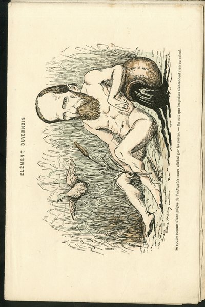 Ilustração de Charles Gilbert-Martin (1839-1905) em "Grimaces Contemporâneos". de Charles Gilbert Martin