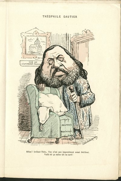 Ilustração de Charles Gilbert-Martin (1839-1905) em "Grimaces Contemporâneos". de Charles Gilbert Martin