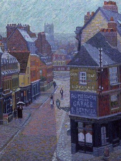 Cidade francesa de Charles Ginner