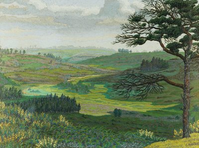 Godshill, Nova Floresta de Charles Ginner