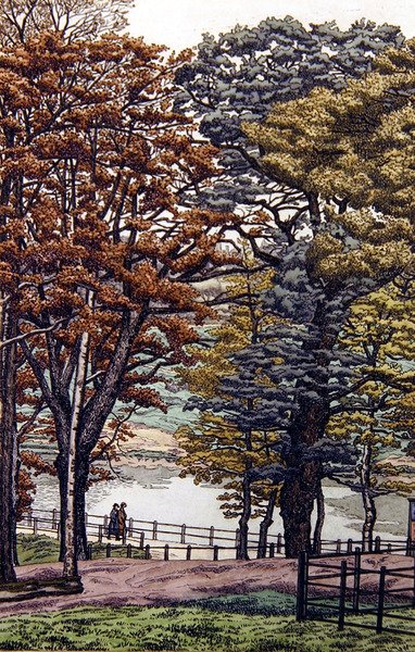 Lagoas Highgate de Charles Ginner