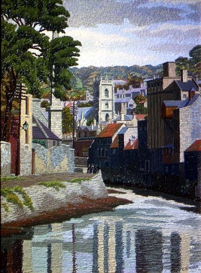 O Avon, Banho de Charles Ginner