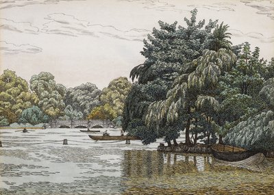A Serpentina, Hyde Park de Charles Ginner