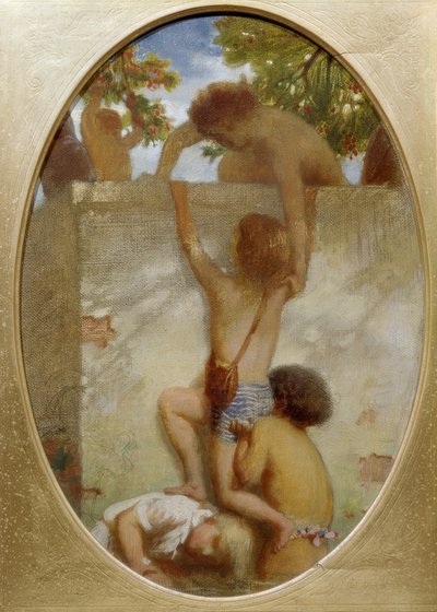 Os pequenos ladrões de campo de Charles Gleyre