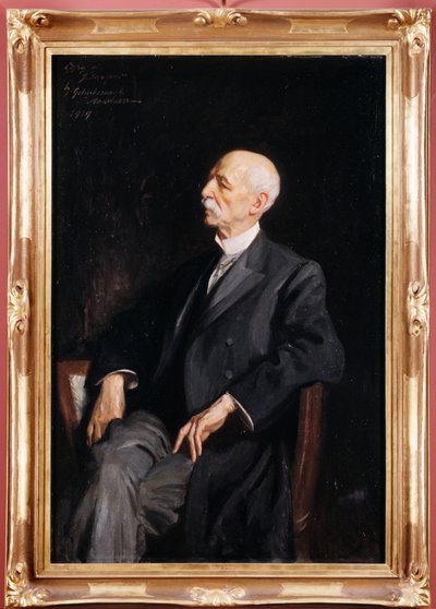 Manuel Patricio Rodriguez Garcia sentado em poltrona de Charles Goldsborough Anderson