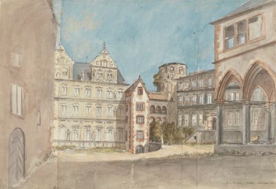 Ruínas do Castelo de Heidelberg de Charles Gore