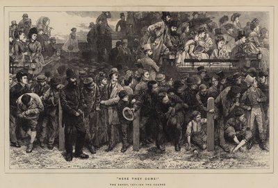 Here They Come !, o Derby, 1871, no curso de Charles Green
