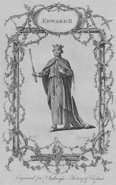 Eduardo II, 1773. de Charles Grignion