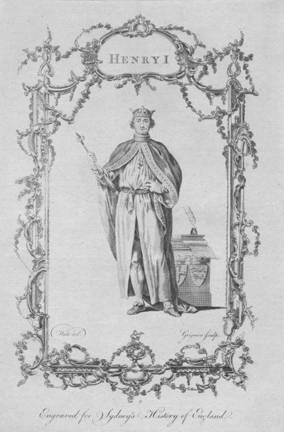 Henrique I, 1773. de Charles Grignion