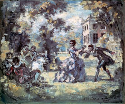 Cena amorosa, c1908 de Charles Guerin
