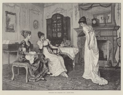 Preparando-se para a conquista de Charles Haigh Wood
