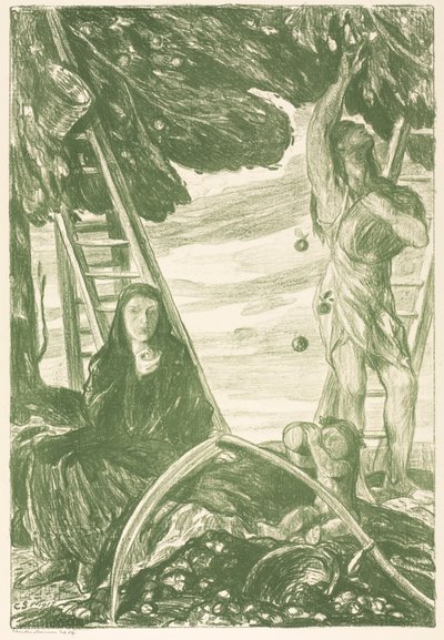 Outono de 1917. de Charles Haslewood Shannon