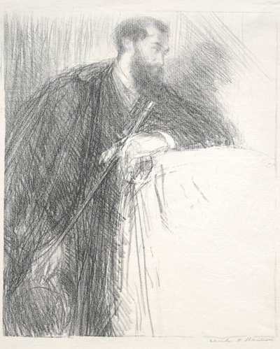 Lucien Pissarro, 1895. de Charles Haslewood Shannon