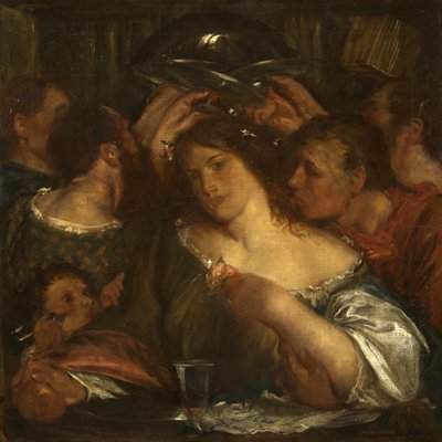 Tibullus in the House of Delia, c.1900 (óleo sobre tela) de Charles Haslewood Shannon