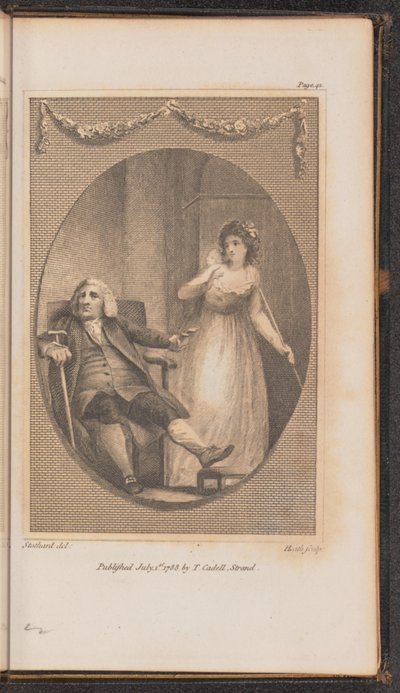 Ilustração para Canto II de Charles Heath after Thomas Stothard