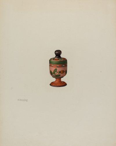 Pa. Caixa Alemã de Açafrão de Charles Henning