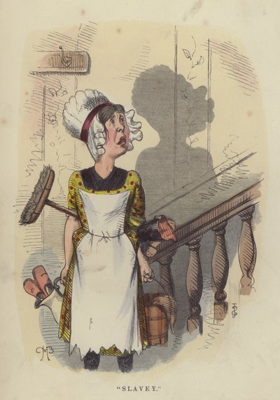 Slavey (gravura a cores) de Charles Henry Bennett