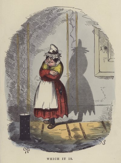 Que é (gravura colorida) de Charles Henry Bennett