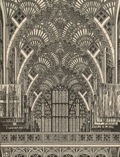 Abóbada de ventiladores, 1931 de Charles Henry Bourne Quennell