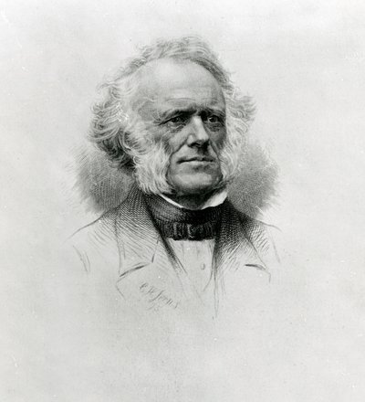 Sir Charles Lyell, 1875 (gravura de stipple) de Charles Henry Jeens