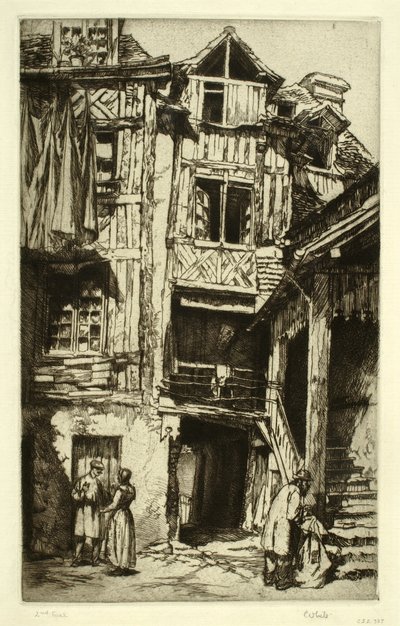 Pátio de Lisieux de Charles Henry White