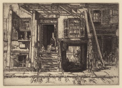 The Condemned Tenement, NY de Charles Henry White