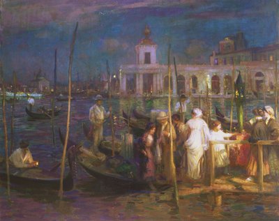 Uma noite em Veneza, c.1910 de Charles Hodge Mackie