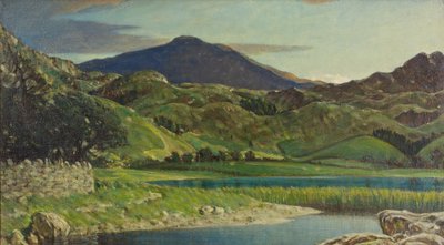 Watendlath Tarn, perto de Keswick, 1919 de Charles John Holmes