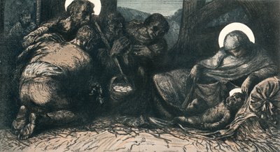 A Natividade, c1900 1903-1904 de Charles Holroyd