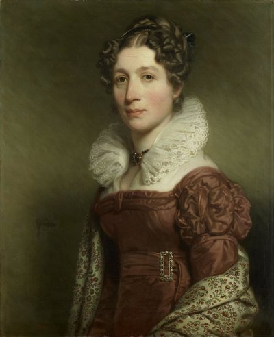 Jacoba Vetter (1796-1830), esposa de Pieter Meijer Warnars, livreiro de Amsterdã de Charles Howard Hodges