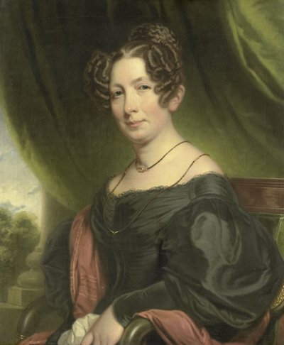 Maria Antonieta Charlotte Sanderson (1782-1859), esposa de Johan Fraser de Charles Howard Hodges